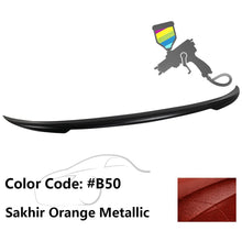 Load image into Gallery viewer, 2012-2019 BMW F13 6 Series Coupe V Style Rear Trunk Spoiler Wing ABS
