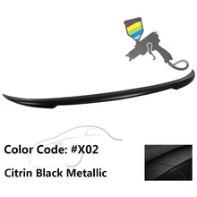 Load image into Gallery viewer, 2012-2019 BMW F13 6 Series Coupe V Style Rear Trunk Spoiler Wing ABS