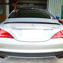 Load image into Gallery viewer, 2014-2018 Benz C117 CLA Class Sedan Carbon Fiber CF Trunk Spoiler
