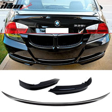 Load image into Gallery viewer, Fits 06-08 E90 M3 Trunk Spoiler &amp; Front Splitter #475 Black Sapphire