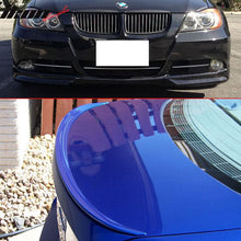 Load image into Gallery viewer, Fits 06-08 E90 M3 Trunk Spoiler &amp; Front Splitter #475 Black Sapphire