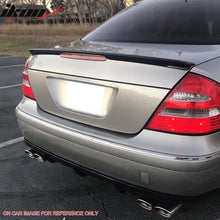 Load image into Gallery viewer, Fits 03-05 W211 Trunk Spoiler &amp; L Type Roof Wing #040 Black