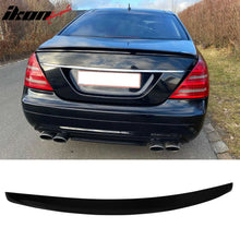 Load image into Gallery viewer, 2007-2013 Benz S-Class W221 4Door AMG Style Rear Trunk Spoiler ABS