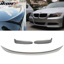 Load image into Gallery viewer, 2006-2008 BMW E90 OE Style #354 Silver Trunk Spoiler &amp; Front Splitter