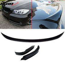 Load image into Gallery viewer, Fits 06-08 E90 OE Trunk Spoiler &amp; Front Splitter #475 Black Sapphire
