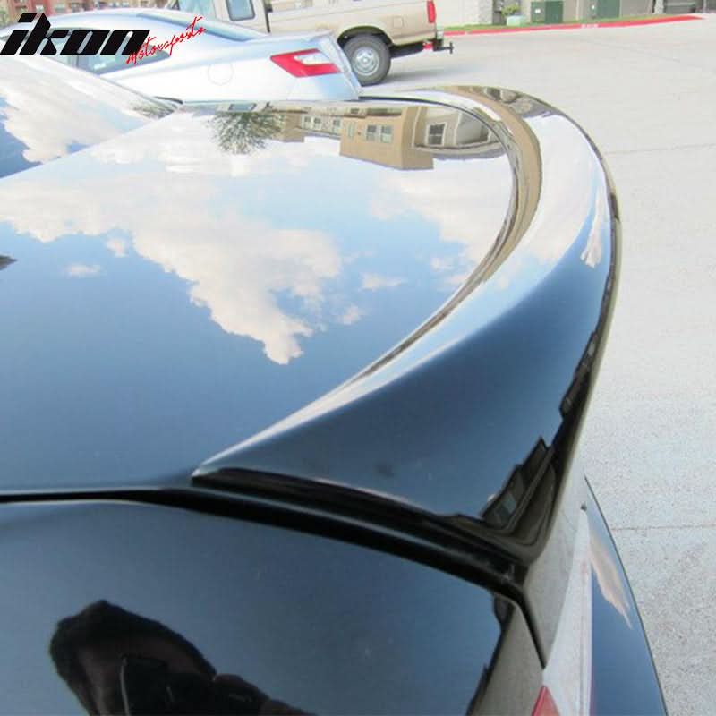 Fits 06-08 E90 OE Trunk Spoiler & Front Splitter #475 Black Sapphire