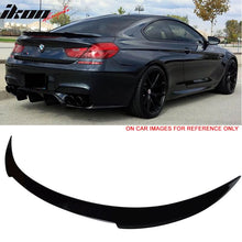 Load image into Gallery viewer, 2012-2019 BMW F13 6 Series Coupe V Style Rear Trunk Spoiler Wing ABS