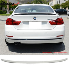 Load image into Gallery viewer, 2014-2020 BMW F32 4 Series Coupe Performance Style Trunk Spoiler ABS