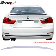 Load image into Gallery viewer, 2014-2020 BMW F32 4 Series Coupe Performance Style Trunk Spoiler ABS