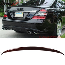 Load image into Gallery viewer, 2007-2013 Benz S-Class W221 4Door AMG Style Rear Trunk Spoiler ABS