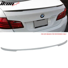 Load image into Gallery viewer, 2011-2016 BMW 5 Series F10 4Dr Sedan P Style Trunk Spoiler Wing ABS
