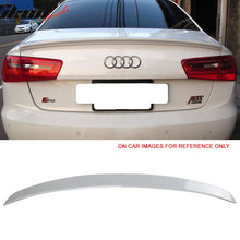 Load image into Gallery viewer, 2012-2014 Audi A6 C7 Sedan 4Dr D Style Painted ABS Trunk Spoiler Wing