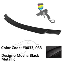 Load image into Gallery viewer, 2008-2014 Mercedes Benz C-Class W204 V Style Trunk Spoiler - ABS