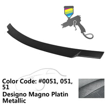 Load image into Gallery viewer, 2008-2014 Mercedes Benz C-Class W204 V Style Trunk Spoiler - ABS