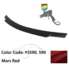 Load image into Gallery viewer, 2008-2014 Mercedes Benz C-Class W204 V Style Trunk Spoiler - ABS