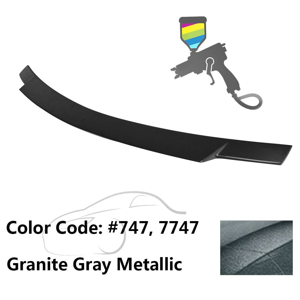 2008-2014 Mercedes Benz C-Class W204 V Style Trunk Spoiler - ABS