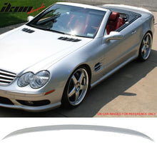 Load image into Gallery viewer, 2003-2011 Mercedes Benz SL-Class R230 Rear Trunk Spoiler ABS