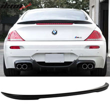 Load image into Gallery viewer, 2004-2008 BMW E63 6 Series Coupe V Style Trunk Spoiler ABS