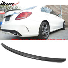 Load image into Gallery viewer, 2015-2021 Mercedes Benz W205 4Door AMG Style Trunk Spoiler ABS