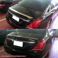 Load image into Gallery viewer, 2014-2020 Benz W222 S-Class 4Dr OE Style Painted #Black Trunk Spoiler