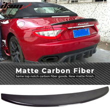 Load image into Gallery viewer, 2008-2014 Maserati Gran Turismo Coupe Ikon Carbon Fiber Trunk Spoiler