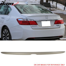 Load image into Gallery viewer, 2013-2017 Honda Accord OEM Style #YR591P Champagne Trunk Spoiler ABS