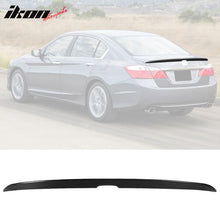 Load image into Gallery viewer, 2013-2017 Honda Accord 9th Sedan Unpainted Trunk Spoiler ABS Plastic