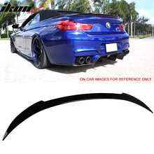 Load image into Gallery viewer, 2012-2018 BMW 6 Series F12 Convertible V Style Trunk Spoiler Wing ABS