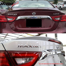 Load image into Gallery viewer, 2016-2023 Nissan Maxima A36 4DR Painted ABS Trunk Spoiler Wing