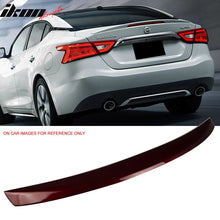 Load image into Gallery viewer, 2016-2023 Nissan Maxima A36 4DR Painted ABS Trunk Spoiler Wing