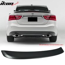 Load image into Gallery viewer, 2016-2023 Nissan Maxima A36 Sedan Painted ABS Trunk Spoiler Wing