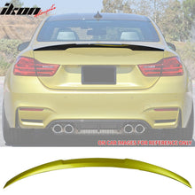 Load image into Gallery viewer, 2015-2020 BMW F82 4 Series M4 Performance Style Trunk Spoiler Wing ABS