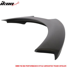 Load image into Gallery viewer, 2015-2020 BMW F82 4 Series M4 Performance Style Trunk Spoiler Wing ABS