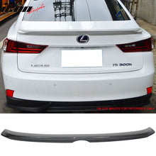 Load image into Gallery viewer, 2014-2020 Lexus Sedan IS200t IS250 IS300 IS350 IS300h Trunk Spoiler