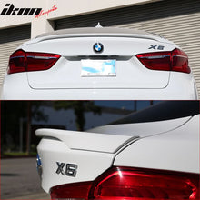 Load image into Gallery viewer, 2015-2018 BMW F16 X6 F86 Performance Style Rear Trunk Spoiler Wing ABS