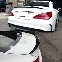Load image into Gallery viewer, 2014-2018 Benz W117 CLA-Class Trunk Spoiler V Style Carbon Fiber Wing