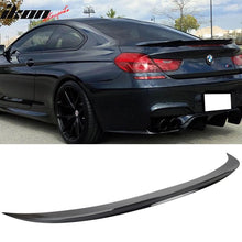 Load image into Gallery viewer, 2012-2019 BMW F13 6 Series Coupe V Style Rear Trunk Spoiler Wing ABS