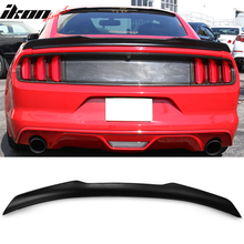 Load image into Gallery viewer, 2015-2023 Ford Mustang H High Kick Style Unpainted Trunk Spoiler ABS