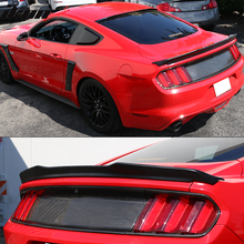 Load image into Gallery viewer, 2015-2023 Ford Mustang H High Kick Style Unpainted Trunk Spoiler ABS