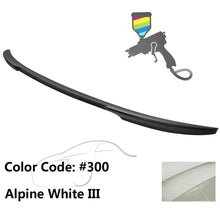 Load image into Gallery viewer, 2012-2020 BMW 3 Series F80 M3 F30 4Dr V Style Trunk Spoiler Wing ABS