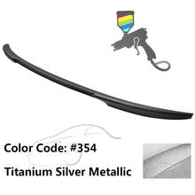 Load image into Gallery viewer, 2012-2020 BMW 3 Series F80 M3 F30 4Dr V Style Trunk Spoiler Wing ABS