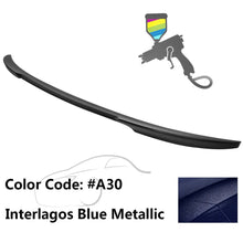 Load image into Gallery viewer, 2012-2020 BMW 3 Series F80 M3 F30 4Dr V Style Trunk Spoiler Wing ABS