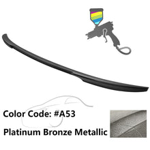 Load image into Gallery viewer, 2012-2020 BMW 3 Series F80 M3 F30 4Dr V Style Trunk Spoiler Wing ABS