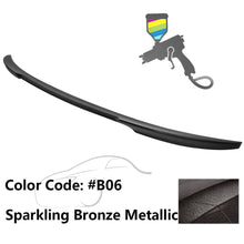 Load image into Gallery viewer, 2012-2020 BMW 3 Series F80 M3 F30 4Dr V Style Trunk Spoiler Wing ABS