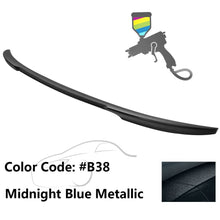 Load image into Gallery viewer, 2012-2020 BMW 3 Series F80 M3 F30 4Dr V Style Trunk Spoiler Wing ABS