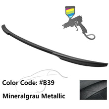 Load image into Gallery viewer, 2012-2020 BMW 3 Series F80 M3 F30 4Dr V Style Trunk Spoiler Wing ABS