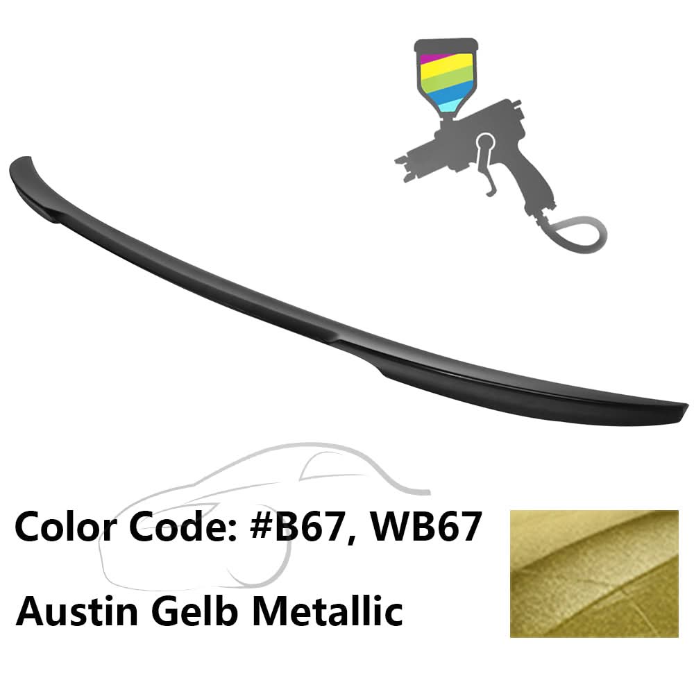 2012-2020 BMW 3 Series F80 M3 F30 4Dr V Style Trunk Spoiler Wing ABS