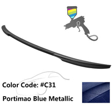 Load image into Gallery viewer, 2012-2020 BMW 3 Series F80 M3 F30 4Dr V Style Trunk Spoiler Wing ABS