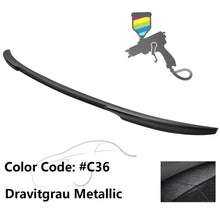 Load image into Gallery viewer, 2012-2020 BMW 3 Series F80 M3 F30 4Dr V Style Trunk Spoiler Wing ABS