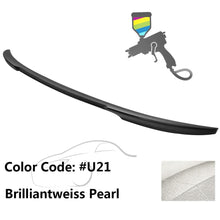 Load image into Gallery viewer, 2012-2020 BMW 3 Series F80 M3 F30 4Dr V Style Trunk Spoiler Wing ABS